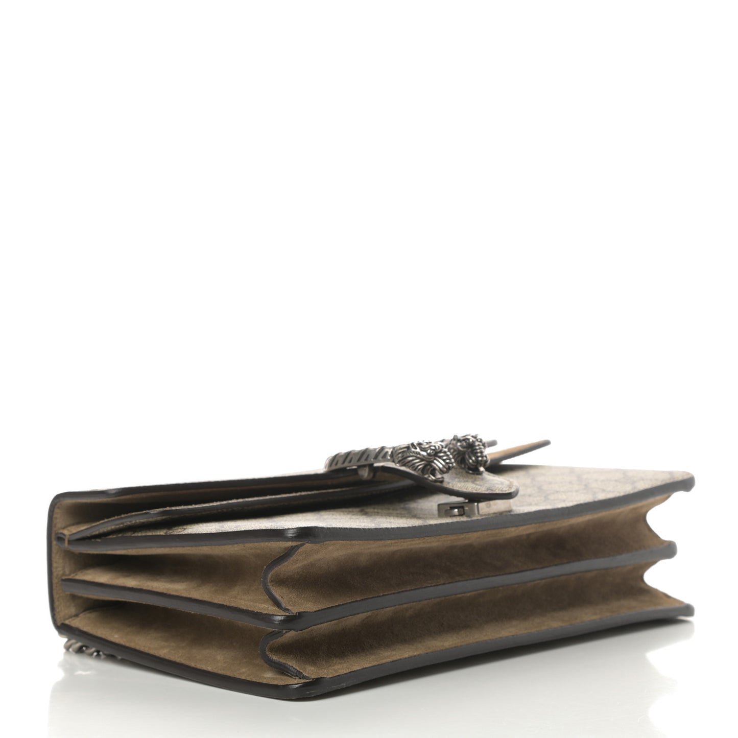 GG Supreme Monogram Small Dionysus Shoulder Bag Taupe