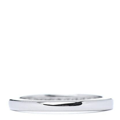 Tiffany Platinum Diamond .17ctw Half Circle Wedding Band Ring 45 3.25 3 of 6
