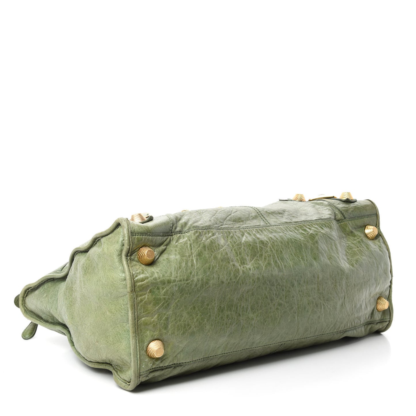 Agneau Giant 21 Gold Hardware Work Vert Militaire