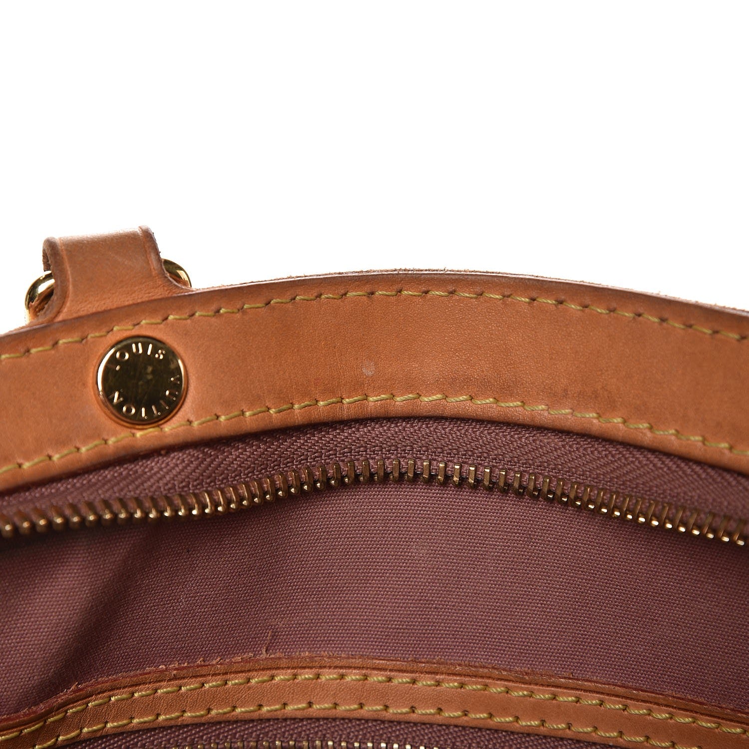 Louis Vuitton Vernis Brea MM Rose Velours 9 of 34
