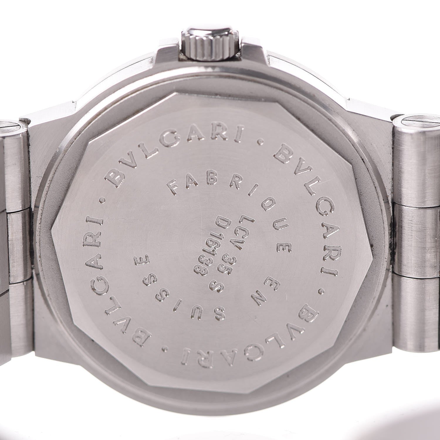 Bulgari Stainless Steel 35mm Diagono Automatic Watch 6 of 8