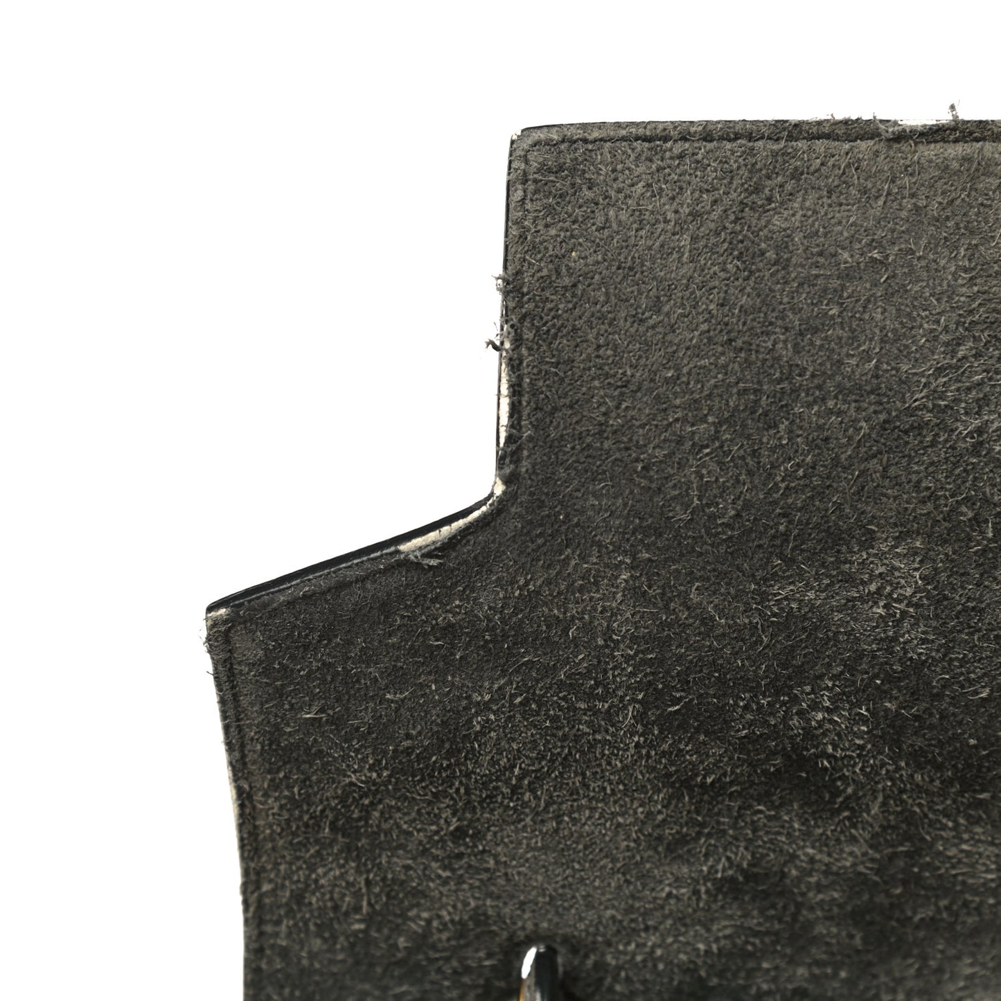 Grained Calfskin Mini Belt Bag Grey