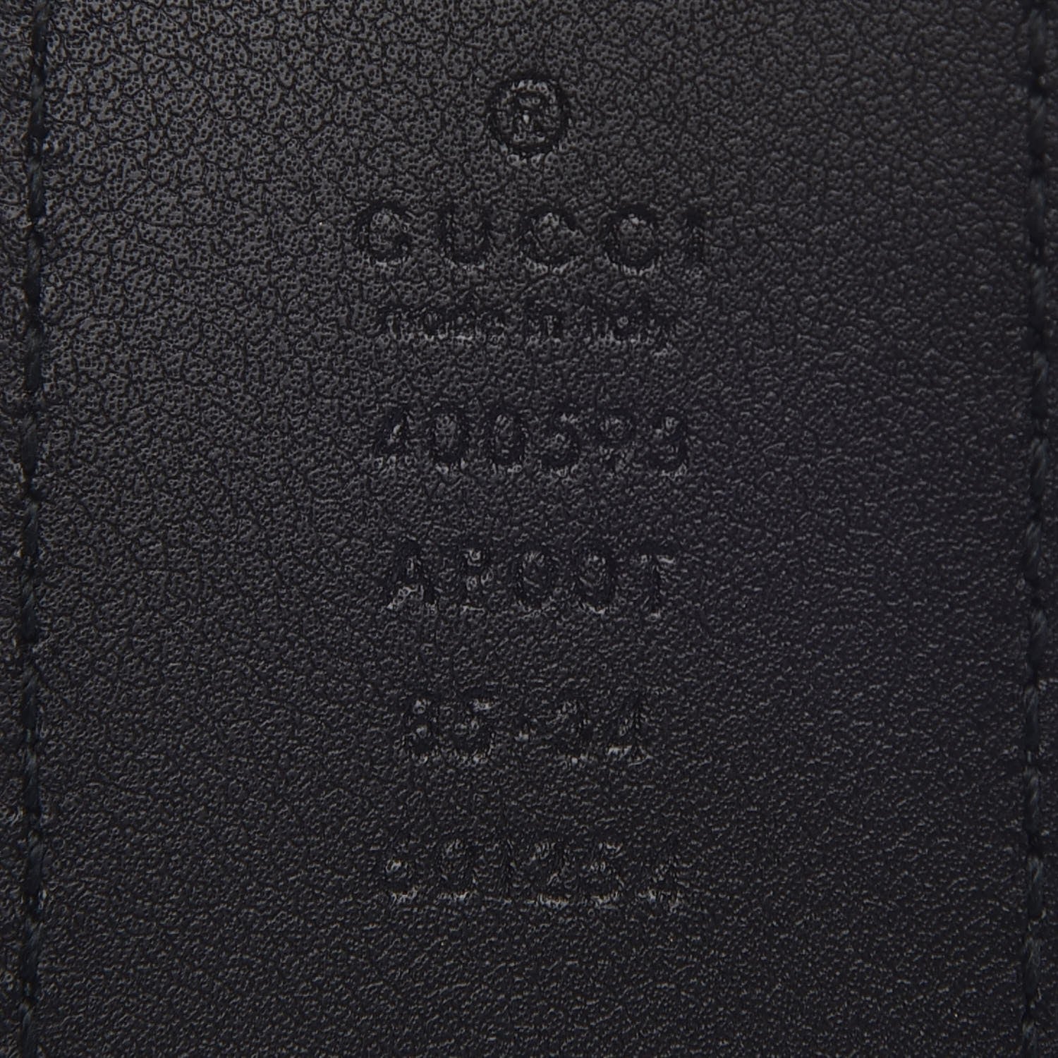 Gucci Calfskin Double G 40mm Belt 85 34 Black 4 of 7