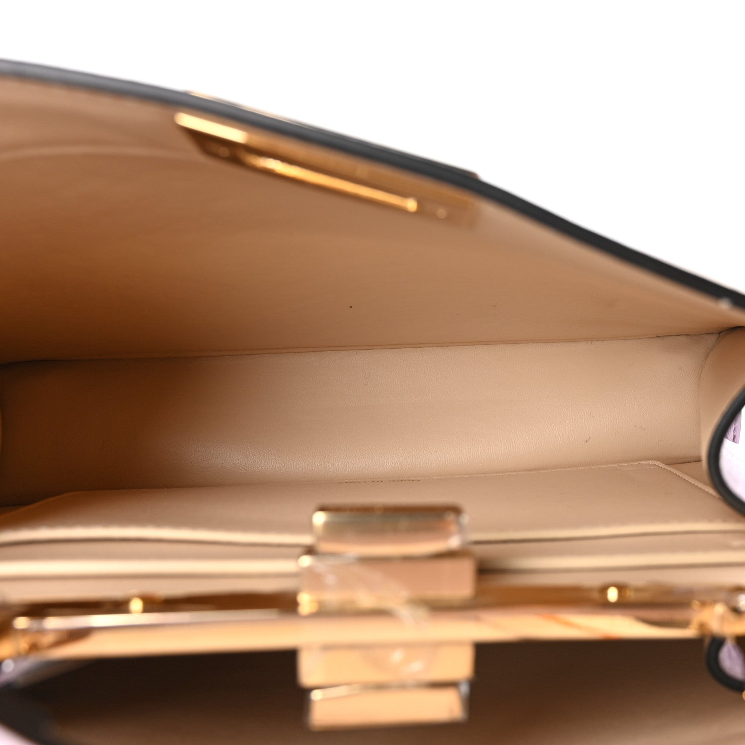 Fendi Vitello Seta Shiny Nappa Dancing Girls Inlay Small Peekaboo I SEE U Satchel Anemone Multicolor 6 of 11