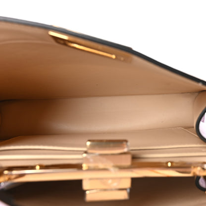 Fendi Vitello Seta Shiny Nappa Dancing Girls Inlay Small Peekaboo I SEE U Satchel Anemone Multicolor 6 of 11