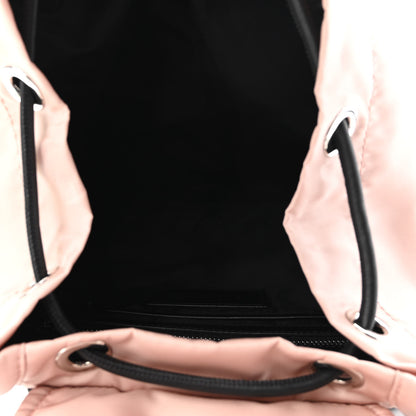 Burberry Nylon Logo Print Medium Rucksack Backpack Rose Beige 5 of 9