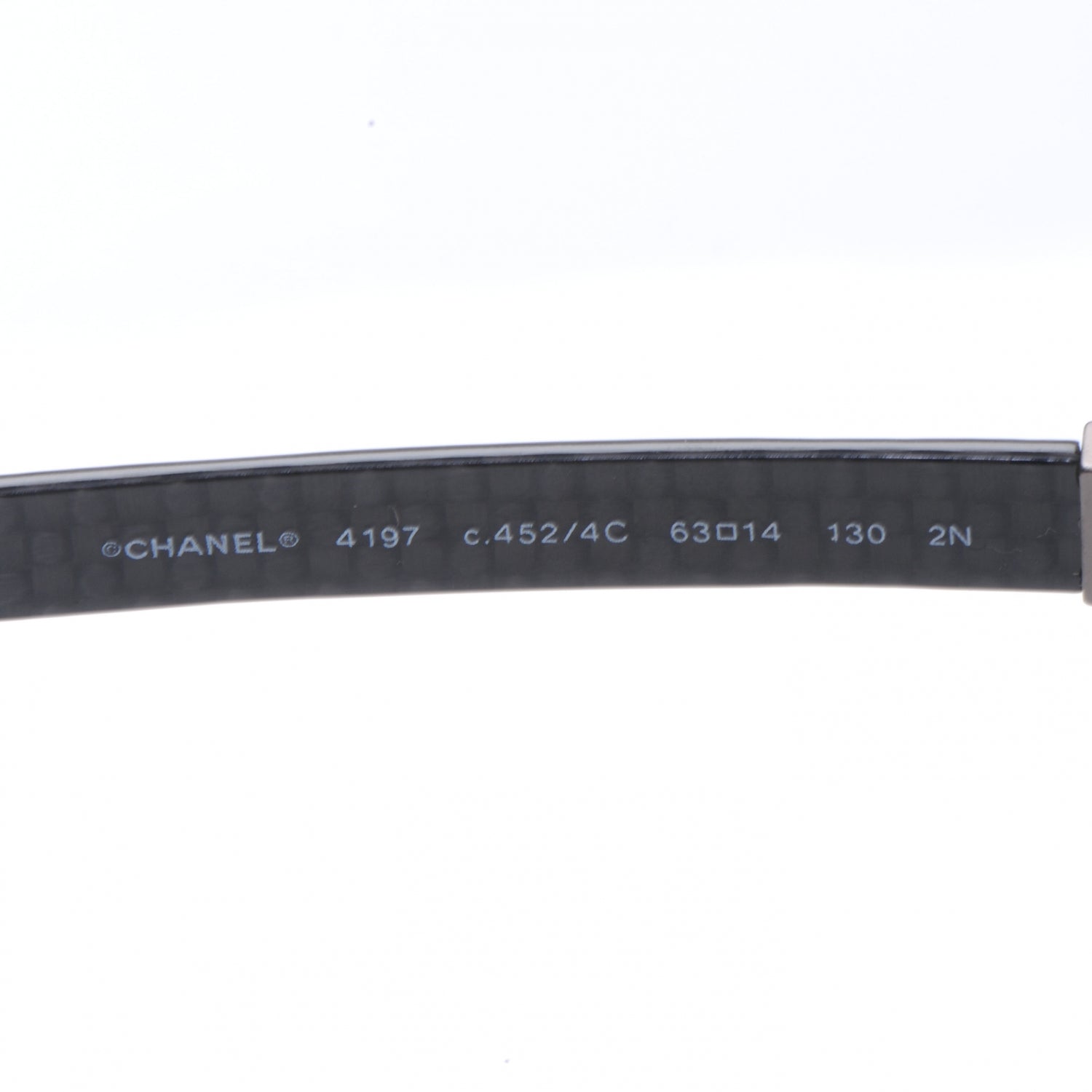 Chanel Carbon Fiber Aviator Sunglasses 4197 3 of 5