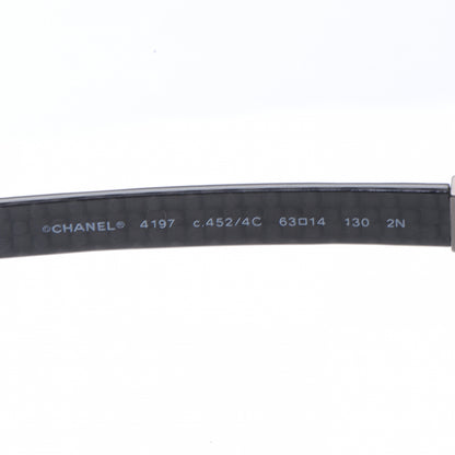 Chanel Carbon Fiber Aviator Sunglasses 4197 3 of 5