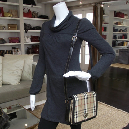 Burberry BURBERRYS Vintage Haymarket Check Bag 2 of 10