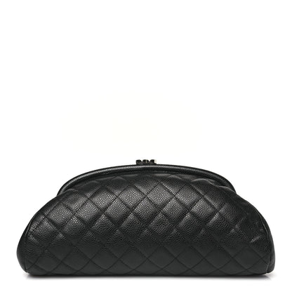 Chanel Caviar Quilted Timeless Clutch Black 1 of 8