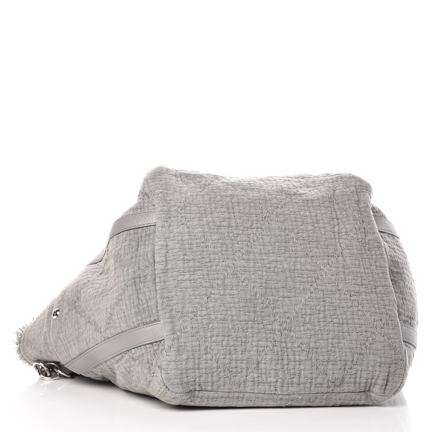 Canvas Small Double Face Tote Gray
