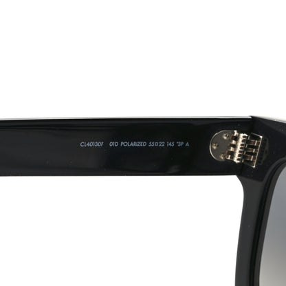 Celine Acetate Square Polarized Sunglasses CL40130F Black 6 of 6