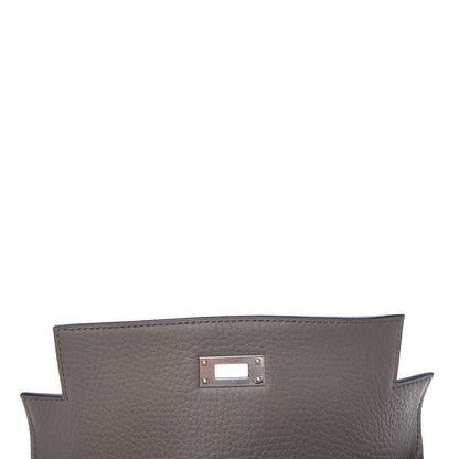Hermes Taurillon Clemence Kelly Ado Backpack Etain 12 of 25