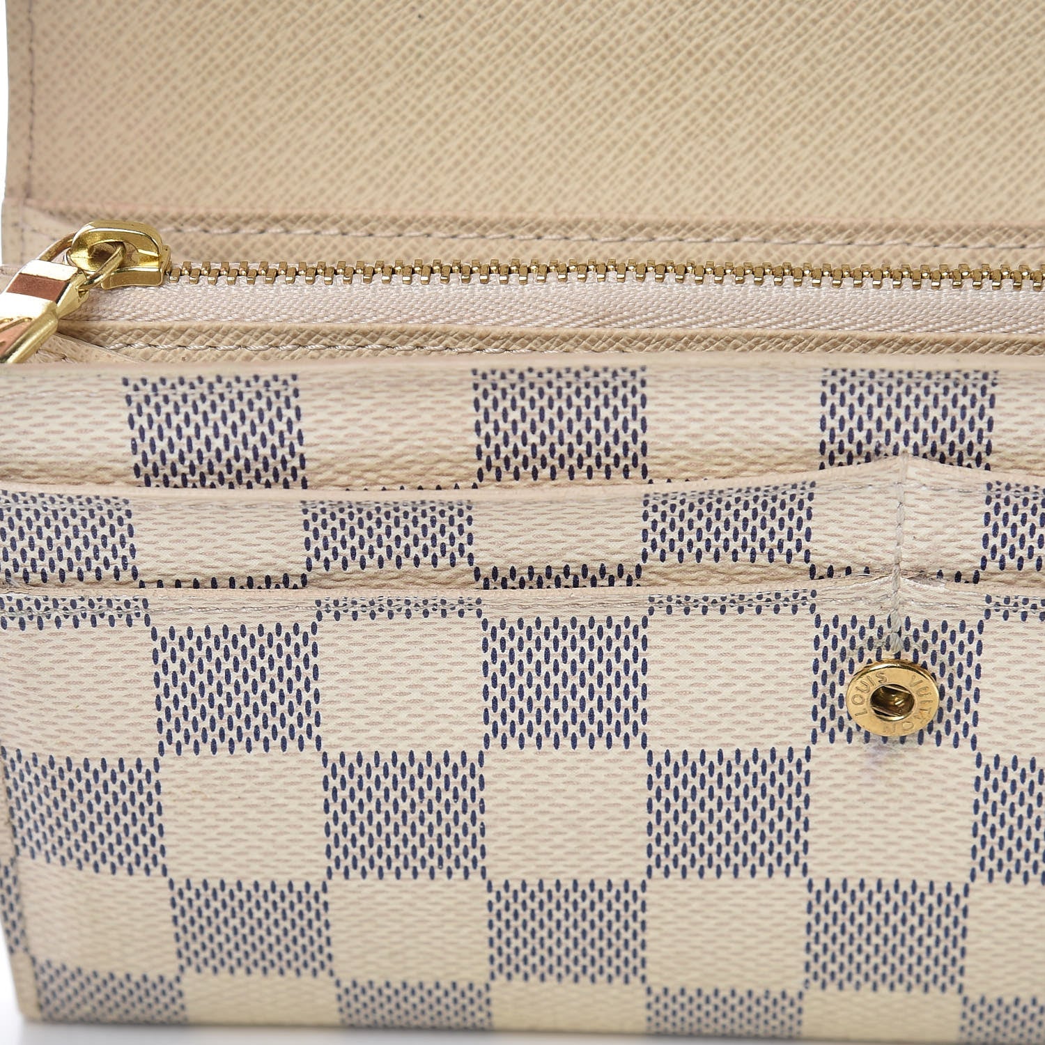 Louis Vuitton Damier Azur Sarah Wallet 9 of 14