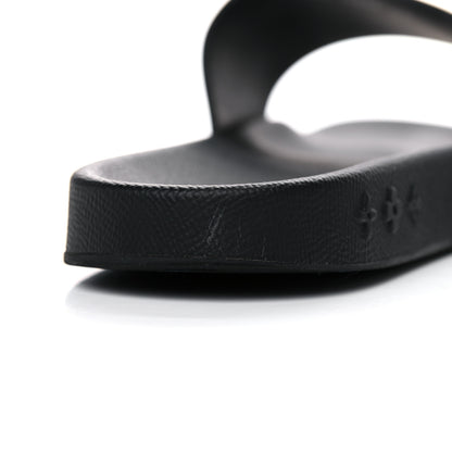Louis Vuitton Rubber Monogram Mens Waterfront Mules 8.5 Macassar 12 of 16