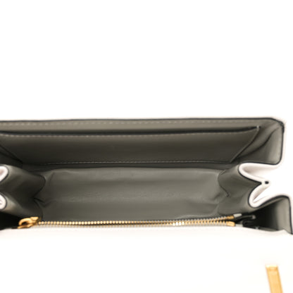 Valentino Garavani Nappa Floral Applique Vlogo Shoulder Bag White 5 of 9