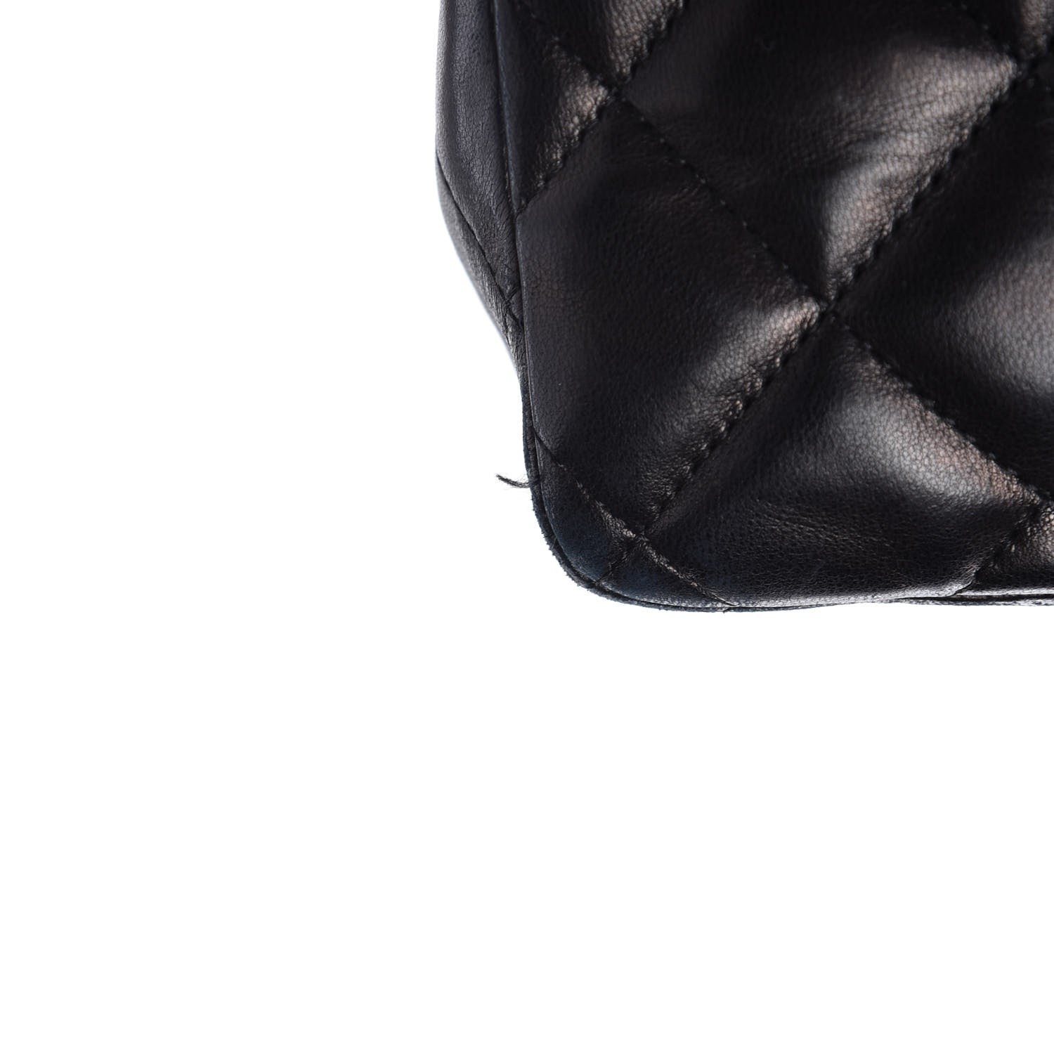 Chanel Lambskin Quilted Jumbo Single Flap Black 12 of 12