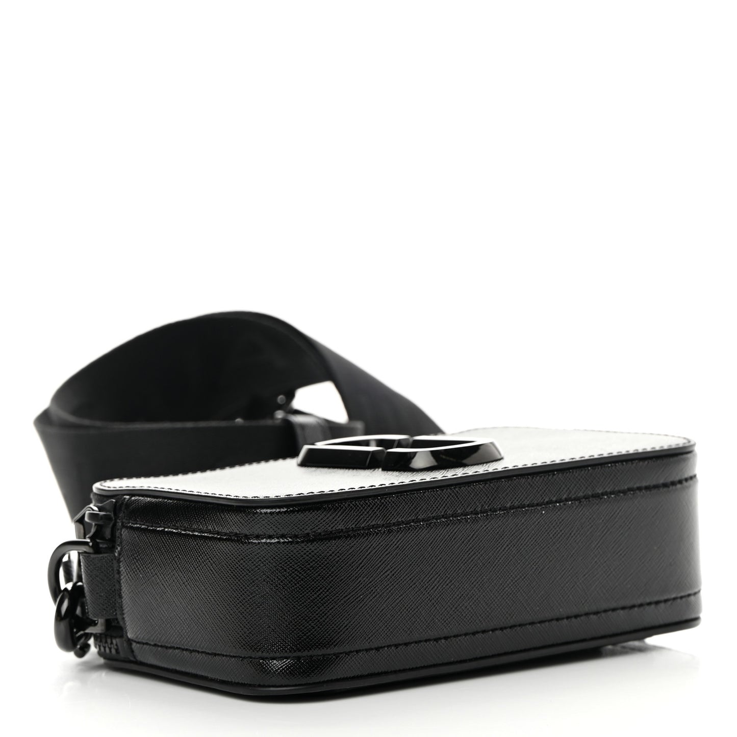 Saffiano Snapshot Camera Bag Black
