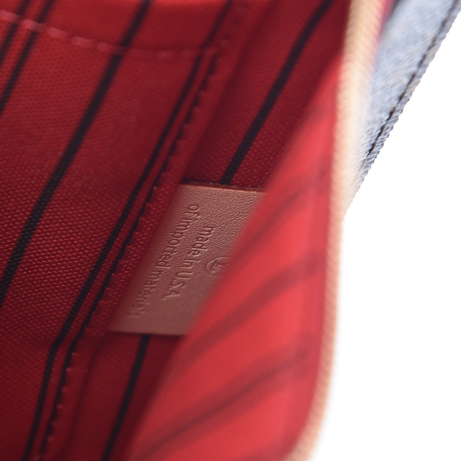 Louis Vuitton Monogram Neverfull MM GM Pochette Cherry 7 of 8