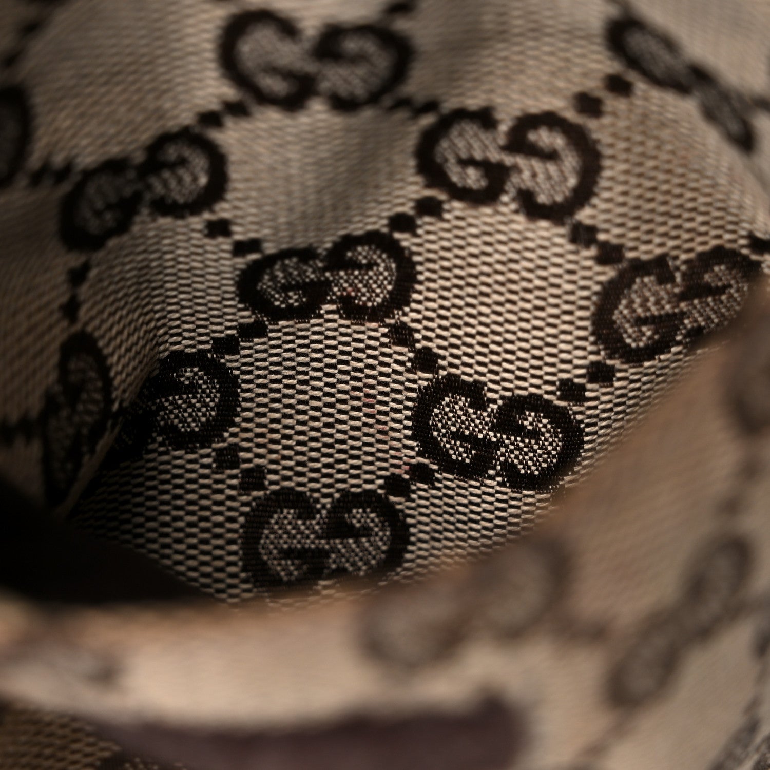 Gucci GG Monogram Web Double Pocket Belt Bag Dark Brown 16 of 29