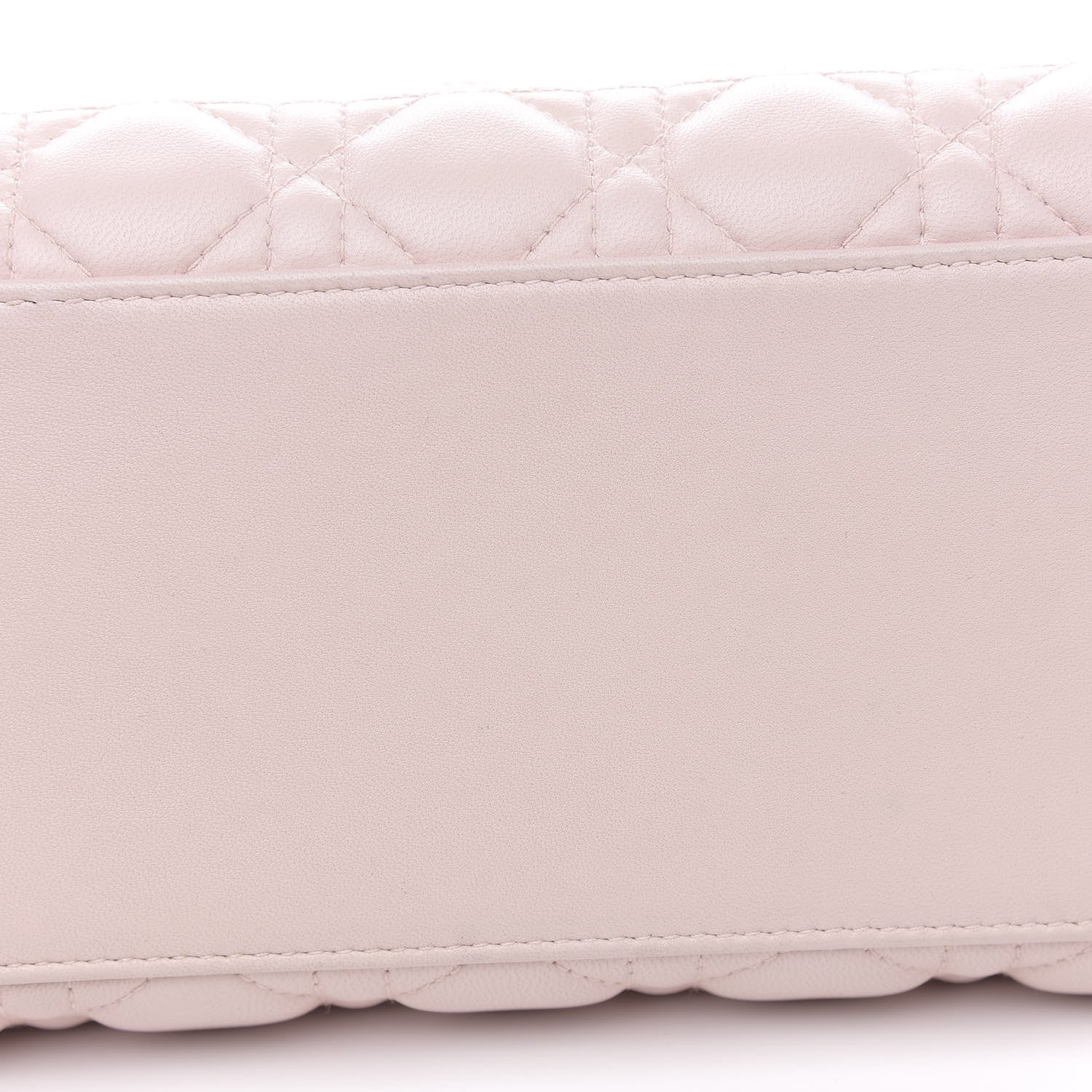 Christian Dior Lambskin Cannage Medium Lady Dior Light Pink 13 of 15