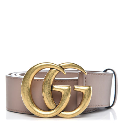 Gucci Calfskin Double G 40mm Belt 90 36 Porcelain Rose 1 of 6