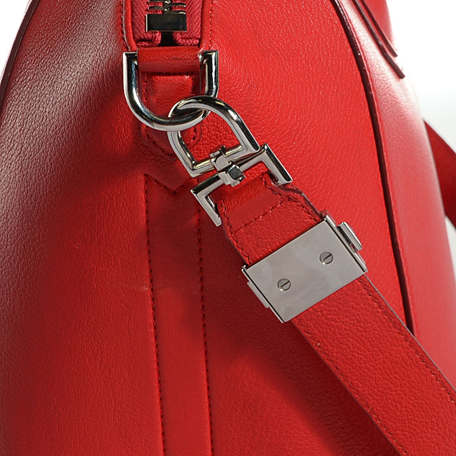 Givenchy Sugar Goatskin Medium Antigona Red 12 of 12