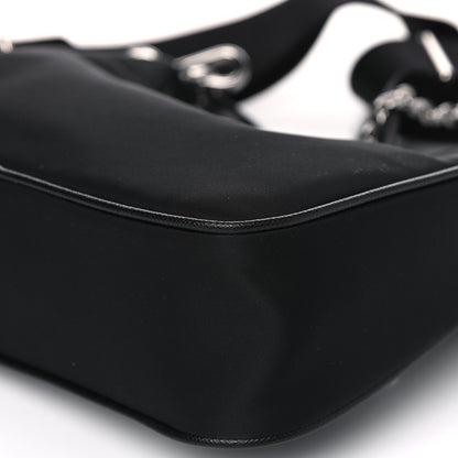 Prada Nylon Re-Edition 2005 Shoulder Bag Black 10 of 14
