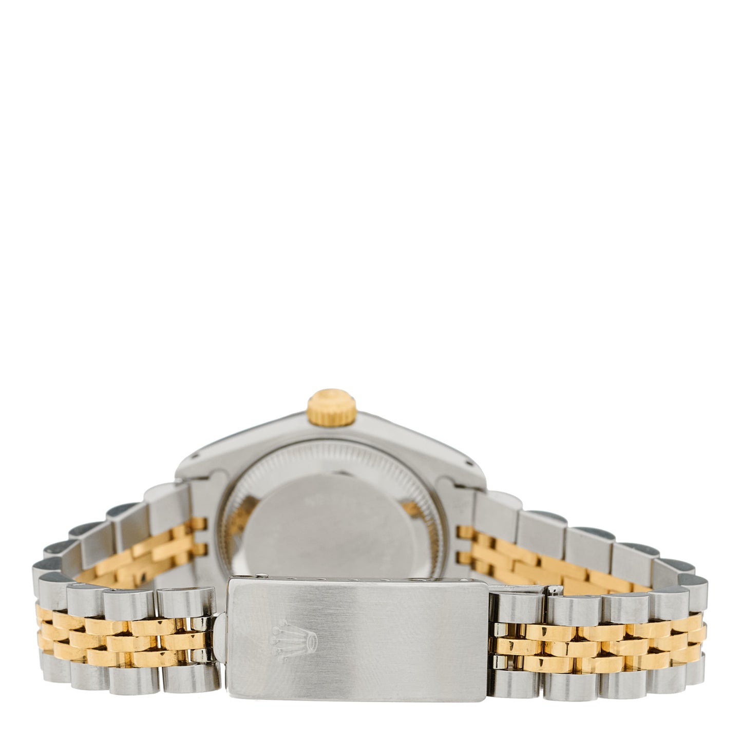 Stainless Steel 18K Yellow Gold Diamond 26mm Oyster Perpetual Datejust Watch Champagne 69173