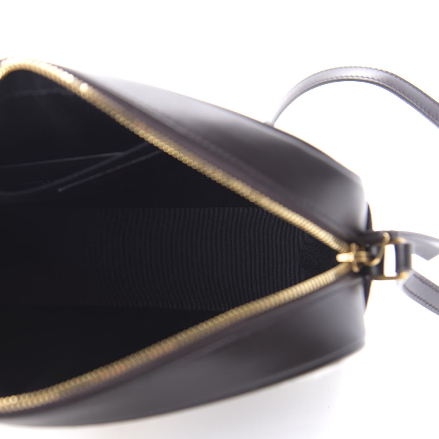 Saint Laurent Pony Hair Calfskin Studded Monogram Lou Camera Bag Dusty White Brown 5 of 9