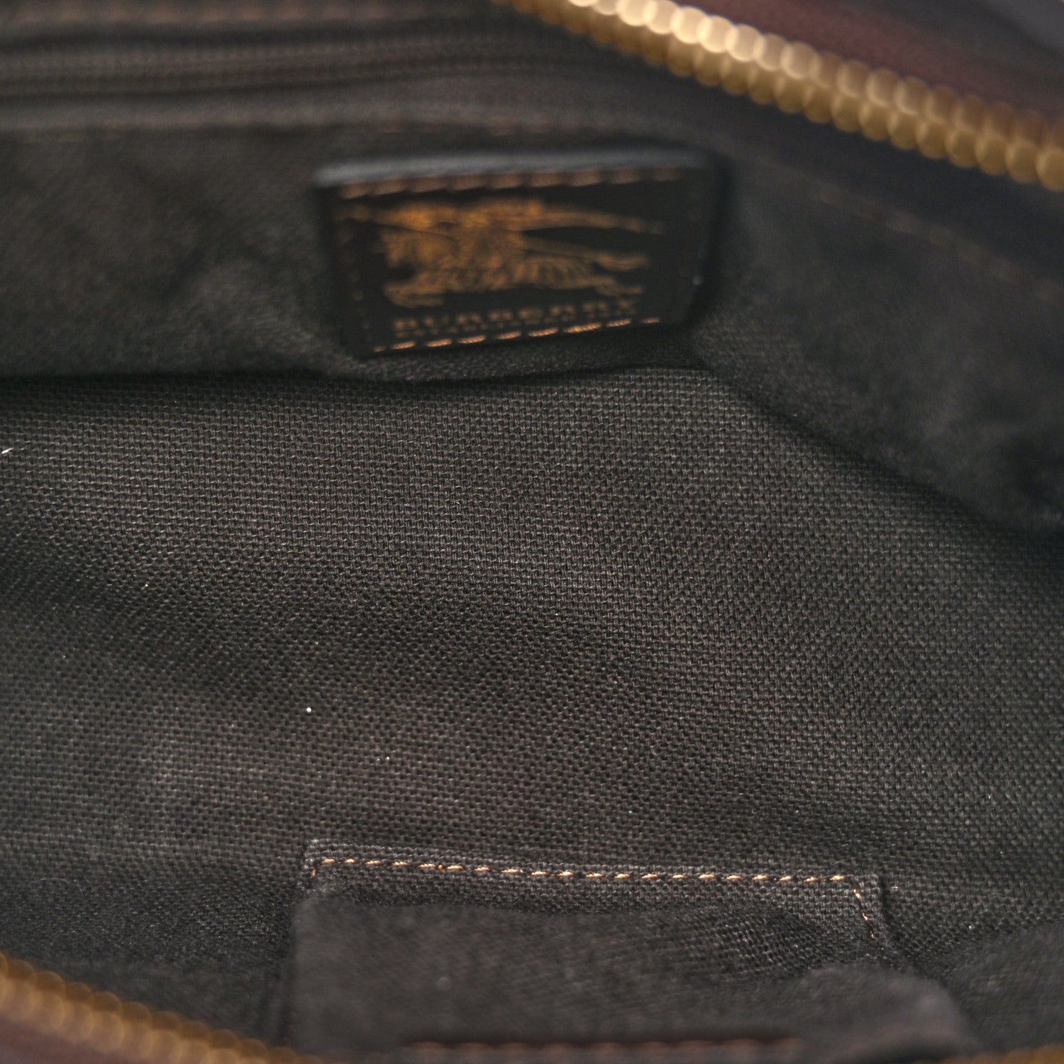 Burberry Haymarket Check Small Shoulder Bag Chocolate 4 of 12