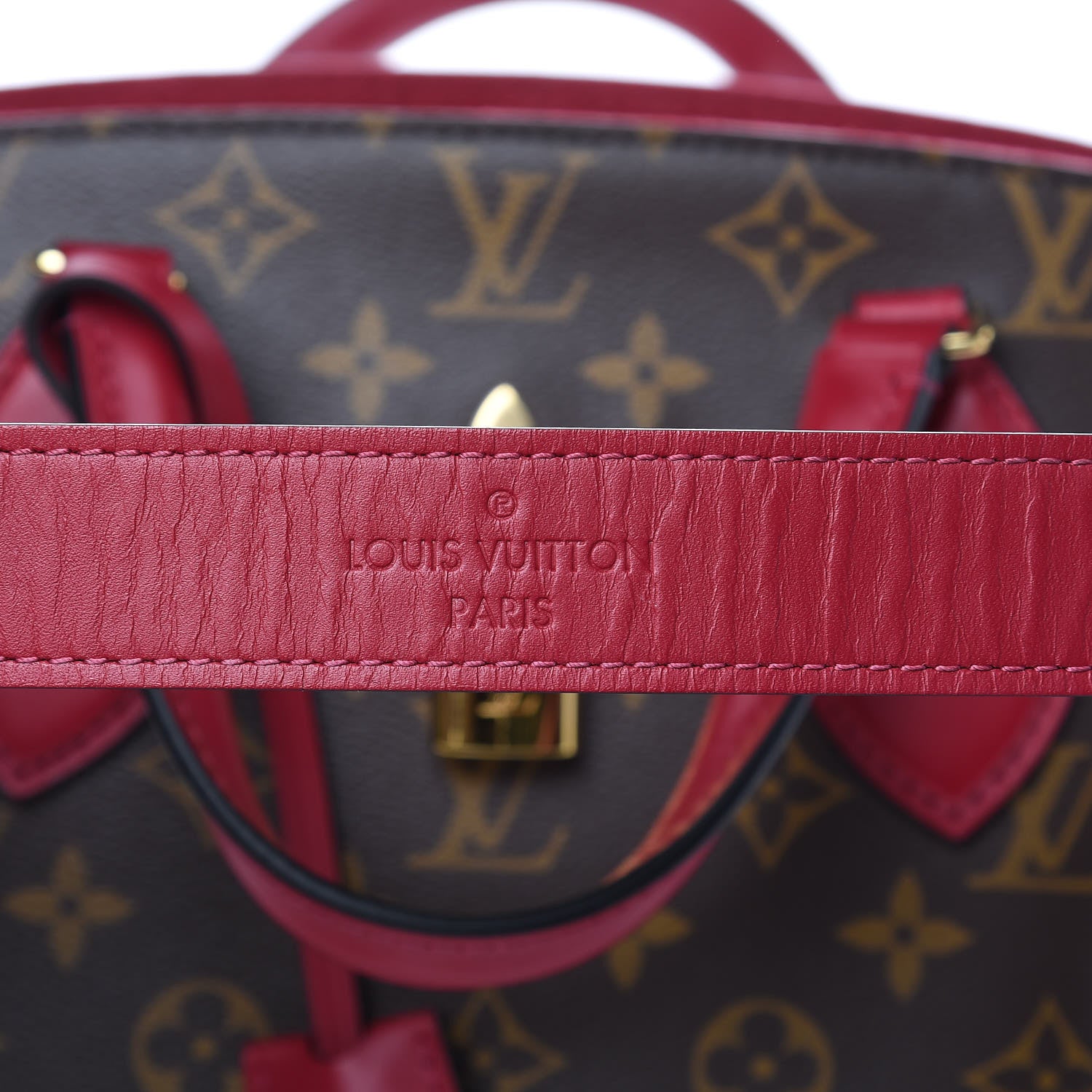 Louis Vuitton Monogram Flower Zipped Tote PM Lie de Vin 12 of 12