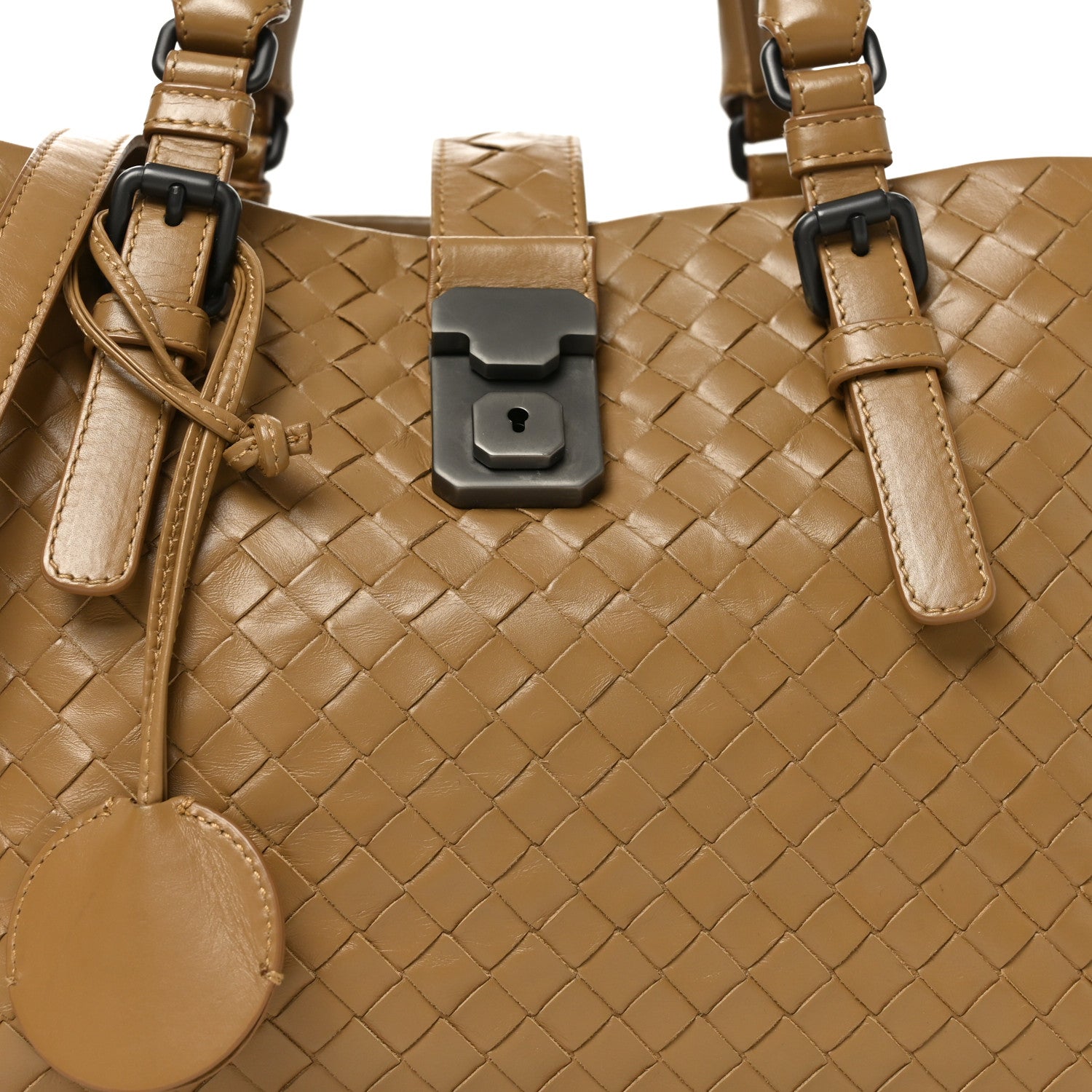Bottega Veneta Nappa Intrecciato Small Roma Tote New Cigar 1893196