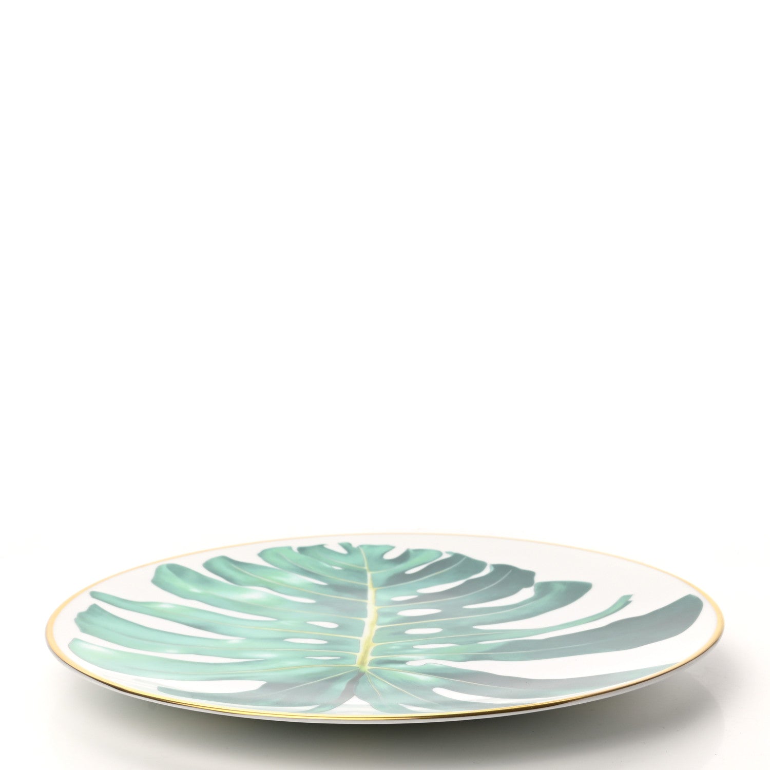 Hermes Porcelain Passifolia Dinner Plate N°1 Set of 2 4 of 7