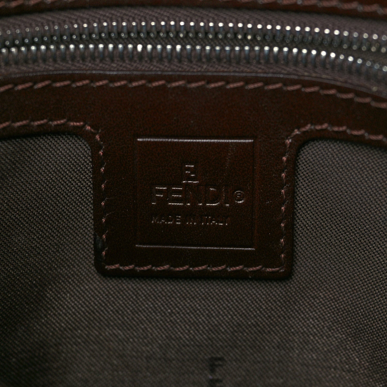 Fendi Zucca Mama Baguette Tobacco 6 of 6