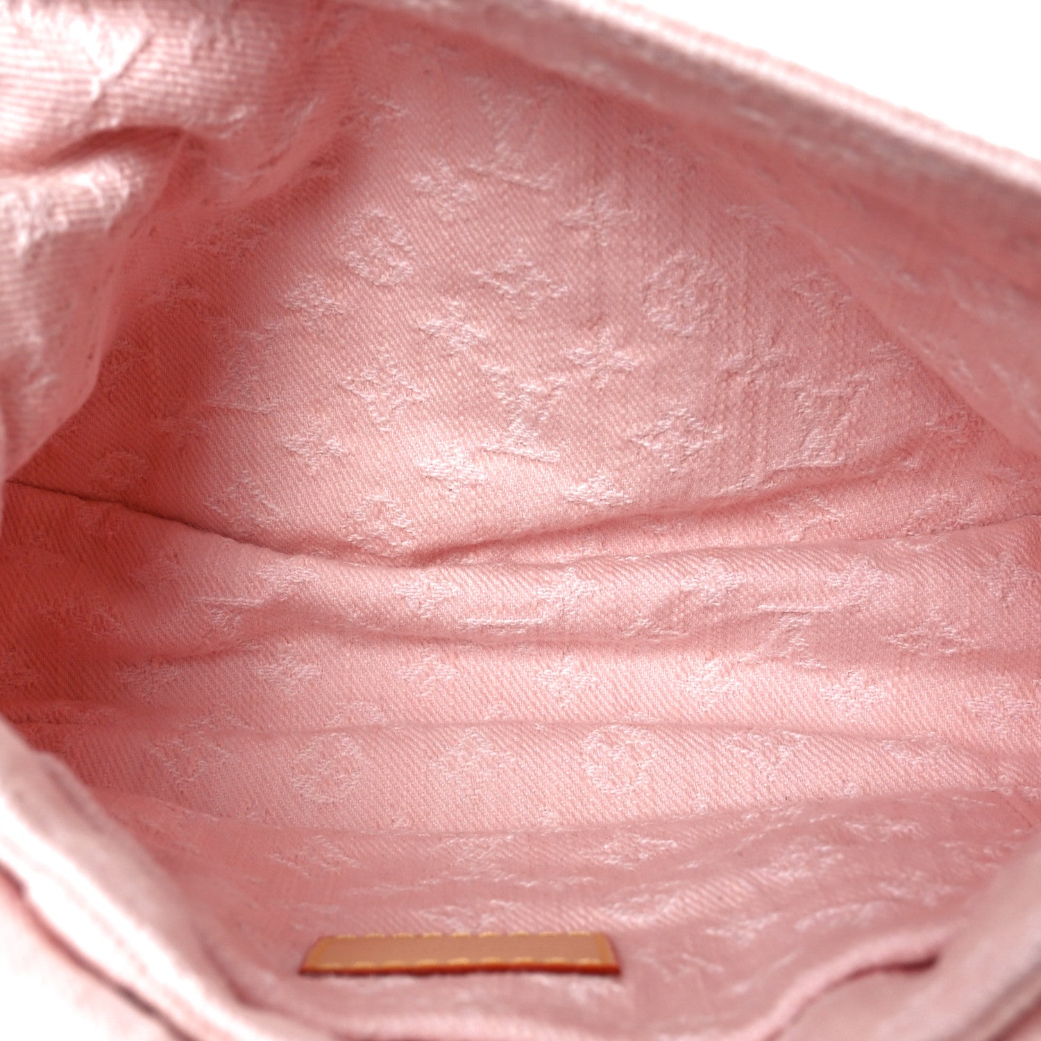 Louis Vuitton Monogram Denim Sunset Washed Pink 5 of 9