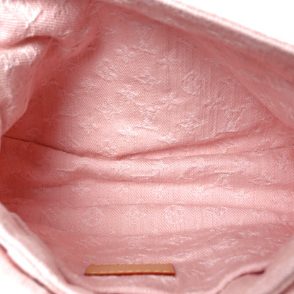 Louis Vuitton Monogram Denim Sunset Washed Pink 5 of 9