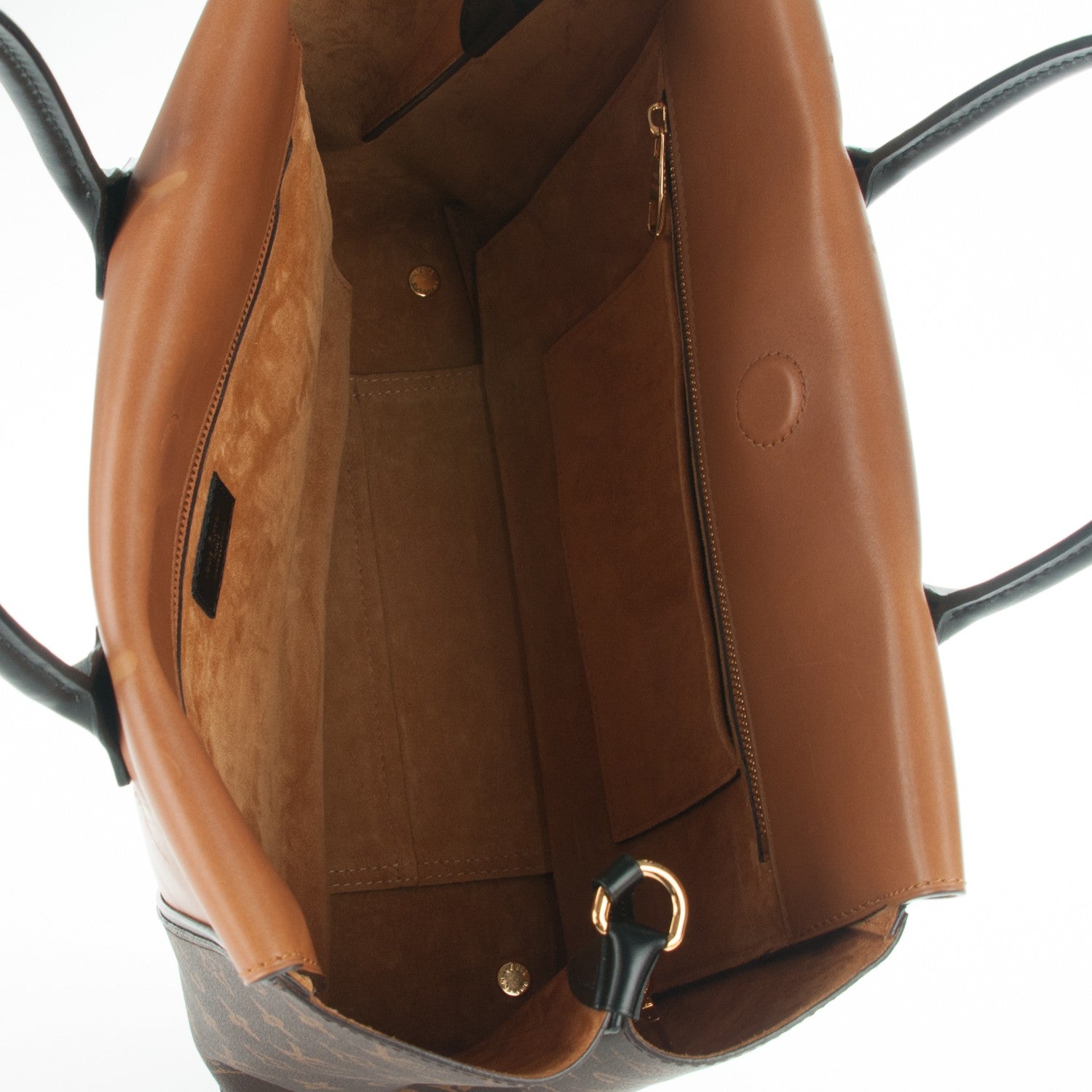 Louis Vuitton Monogram Cuir Orfevre Tote W PM Noisette 5 of 8