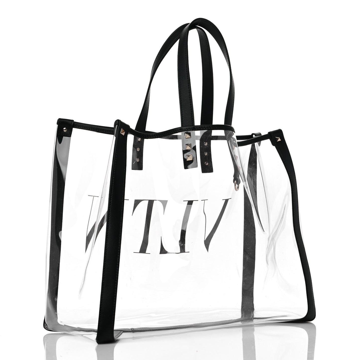 Plexy VLTN Shopping Bag Transparent