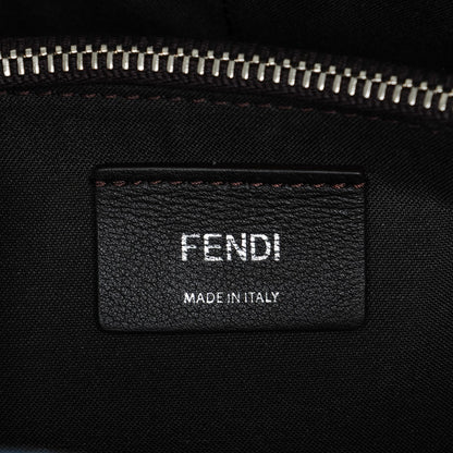 Fendi Vitello Camargue Large By The Way Boston Bag Blue 6 of 6