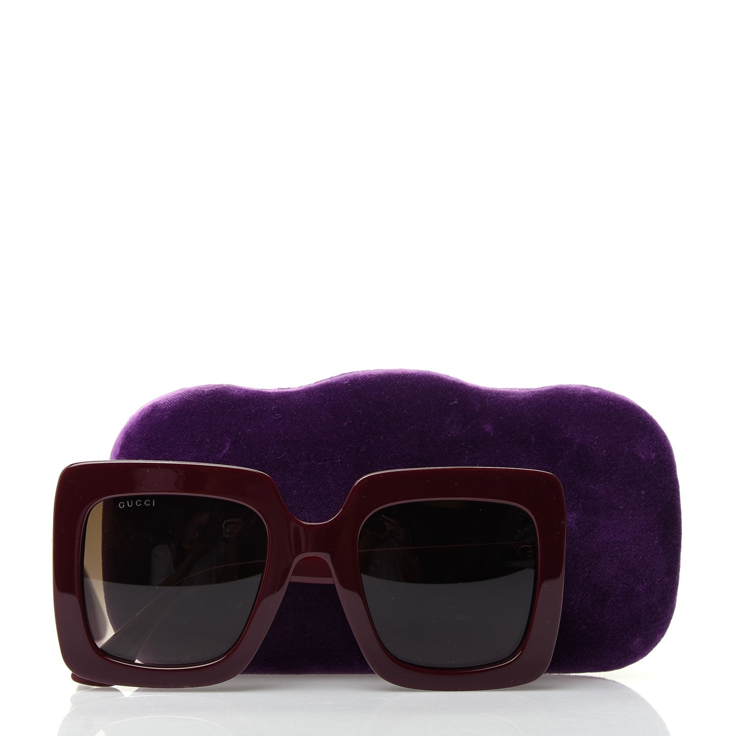 Acetate Oversize Sunglasses GG0328S Red