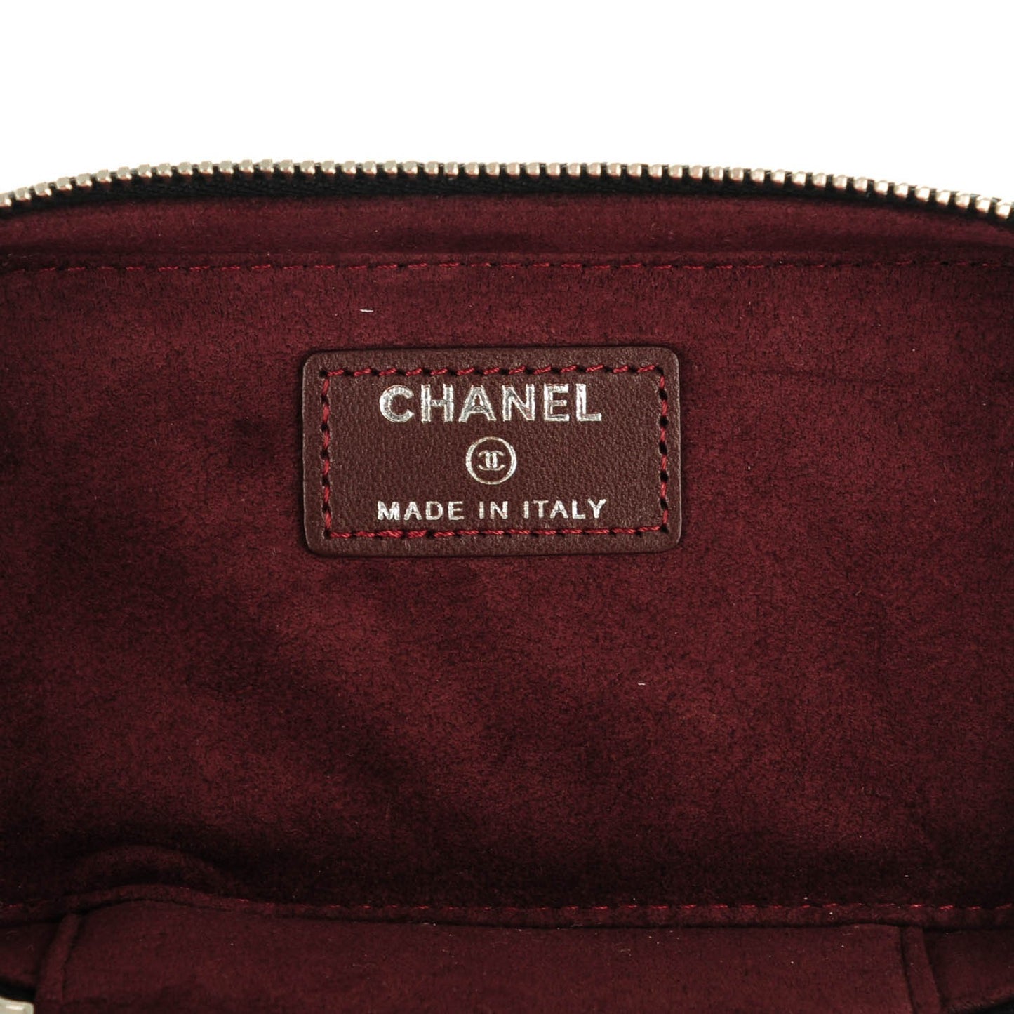 Lambskin Quilted Watch Case Black