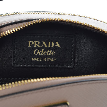 Prada Saffiano Lux Odette Crossbody Cipria 6 of 9