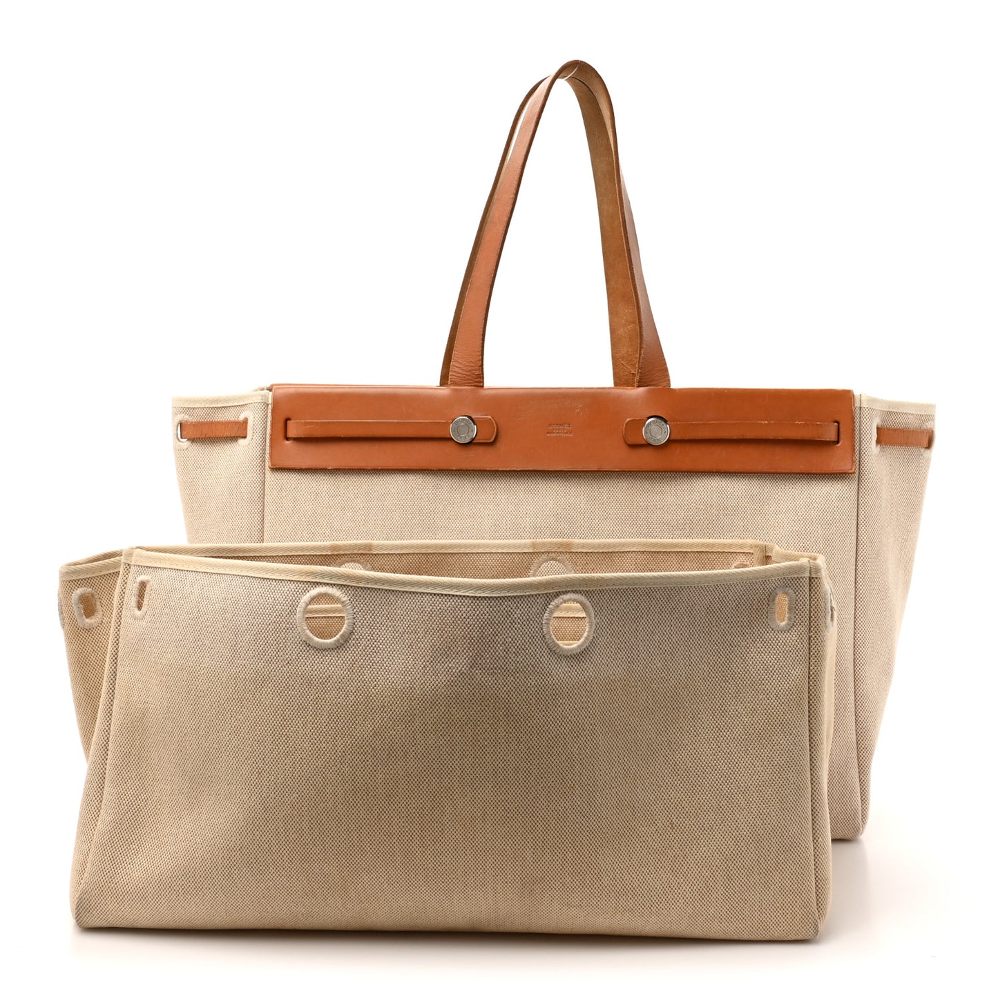 Toile Vache Hunter Herbag Cabas MM Natural