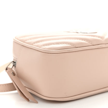 Saint Laurent Calfskin Matelasse Monogram Lou Belt Bag Marble Pink 8 of 9