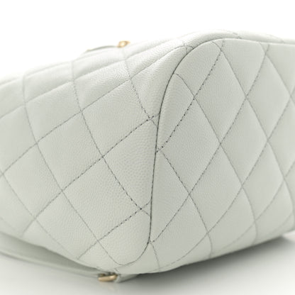 Chanel Caviar Quilted Mini Urban Spirit Backpack Light Blue 9 of 11