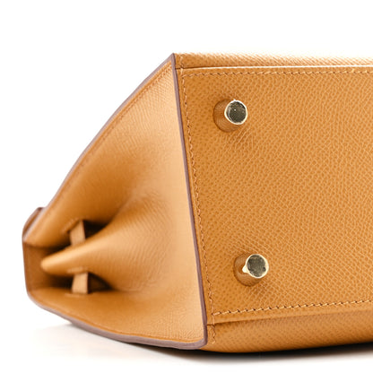 Hermes Epsom Kelly Sellier 25 Sesame 9 of 11
