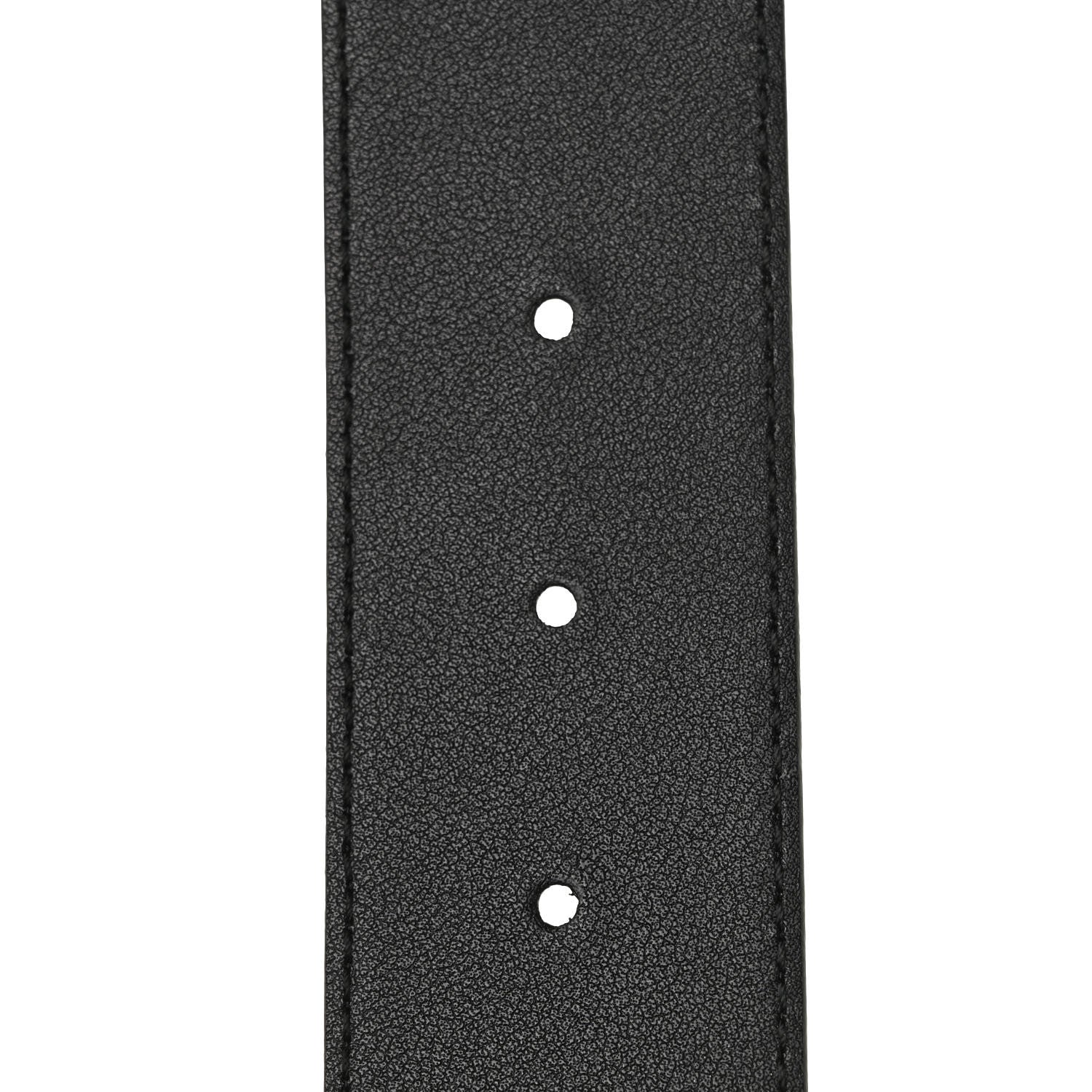 Gucci Calfskin Crystal Double G 40mm Belt 95 38 Black Multicolor 4 of 6