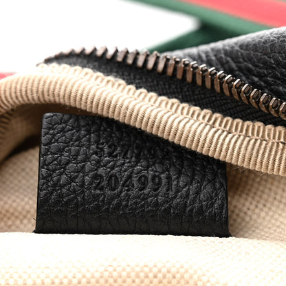 Gucci Grained Calfskin Small Logo Belt Bag Black 7 of 10