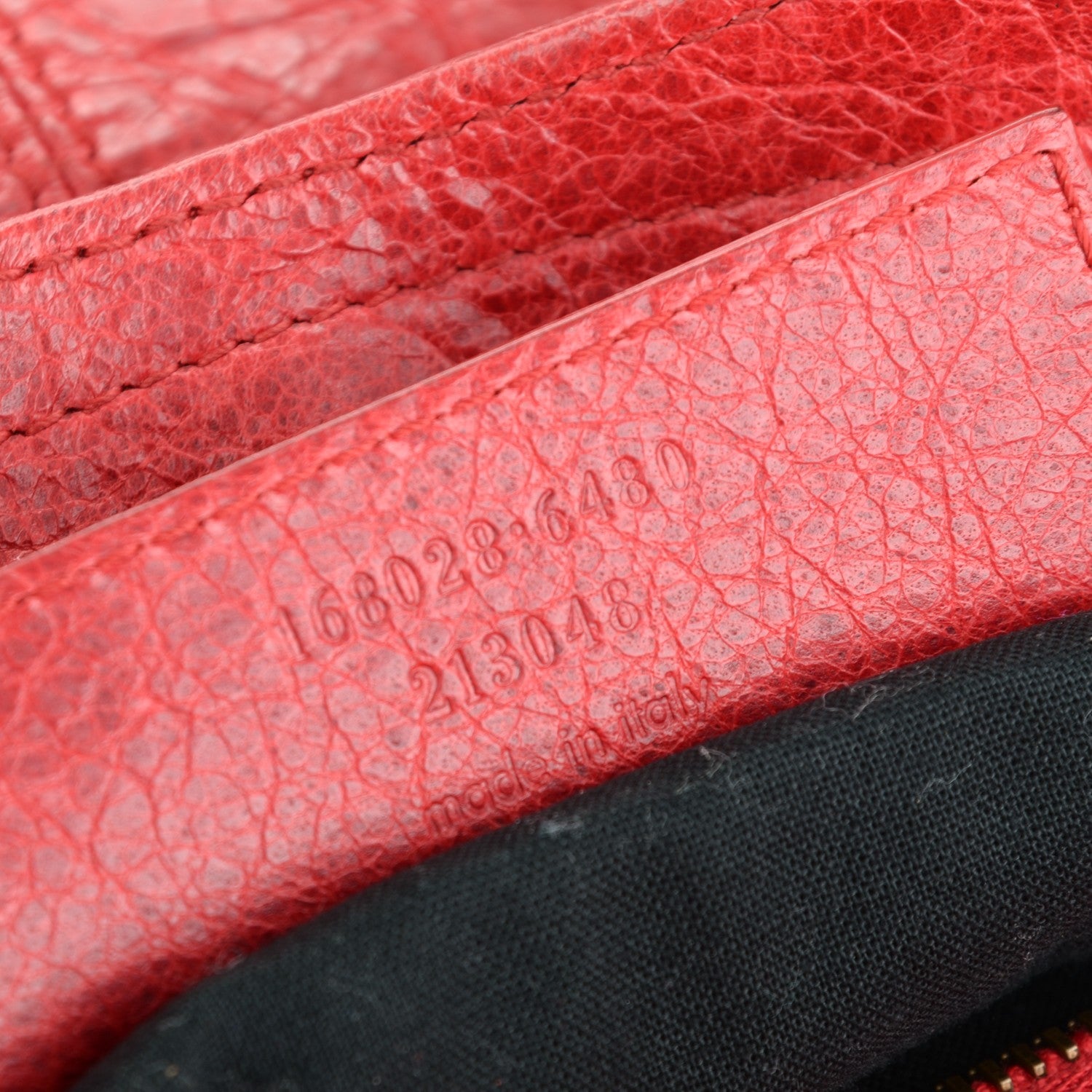 Balenciaga Agneau Classic Hardware Part Time Rouge Coquelicot 7 of 7